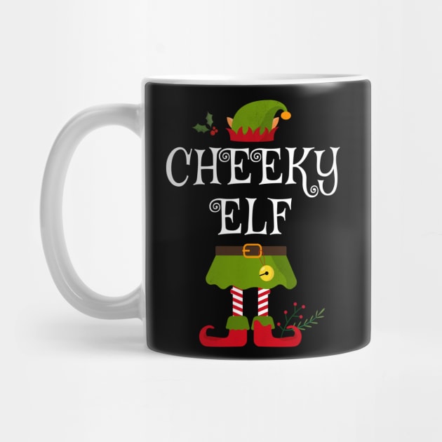 Cheeky Elf Shirt , Family Matching Group Christmas Shirt, Matching T Shirt for Family, Family Reunion Shirts by bkls